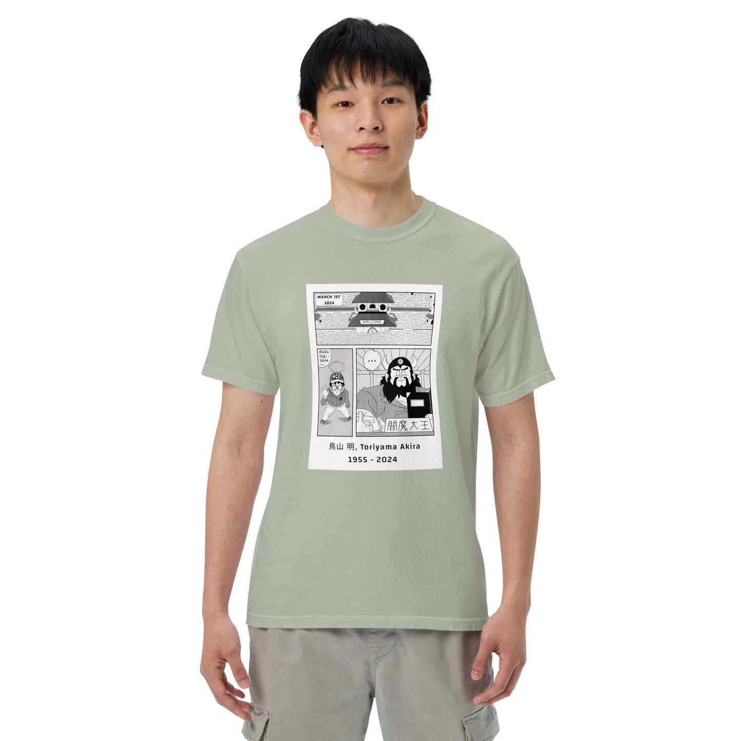 Unisex Black and White Akira Homage t-shirt
